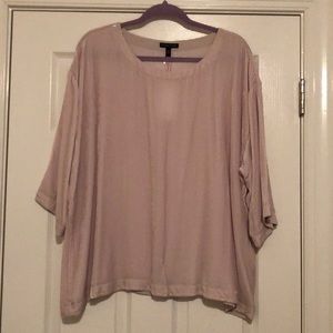 NWT Eileen Fisher Velvet Boxy Top Size XL